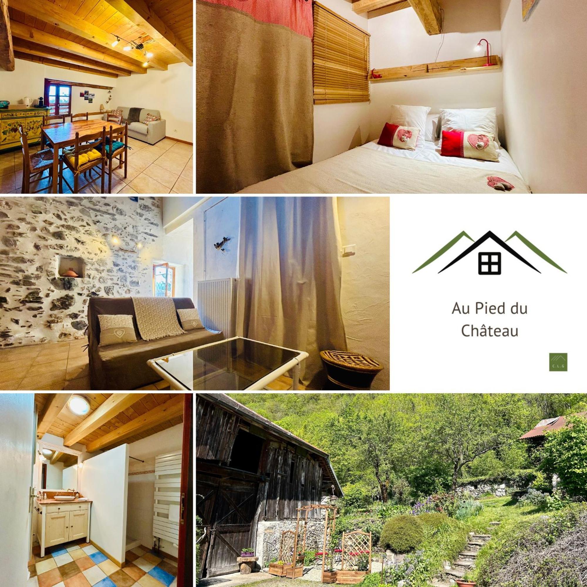 Au Pied Du Chateau- Parking Wifi Jardin - Clg Savoie Freterive Exterior photo