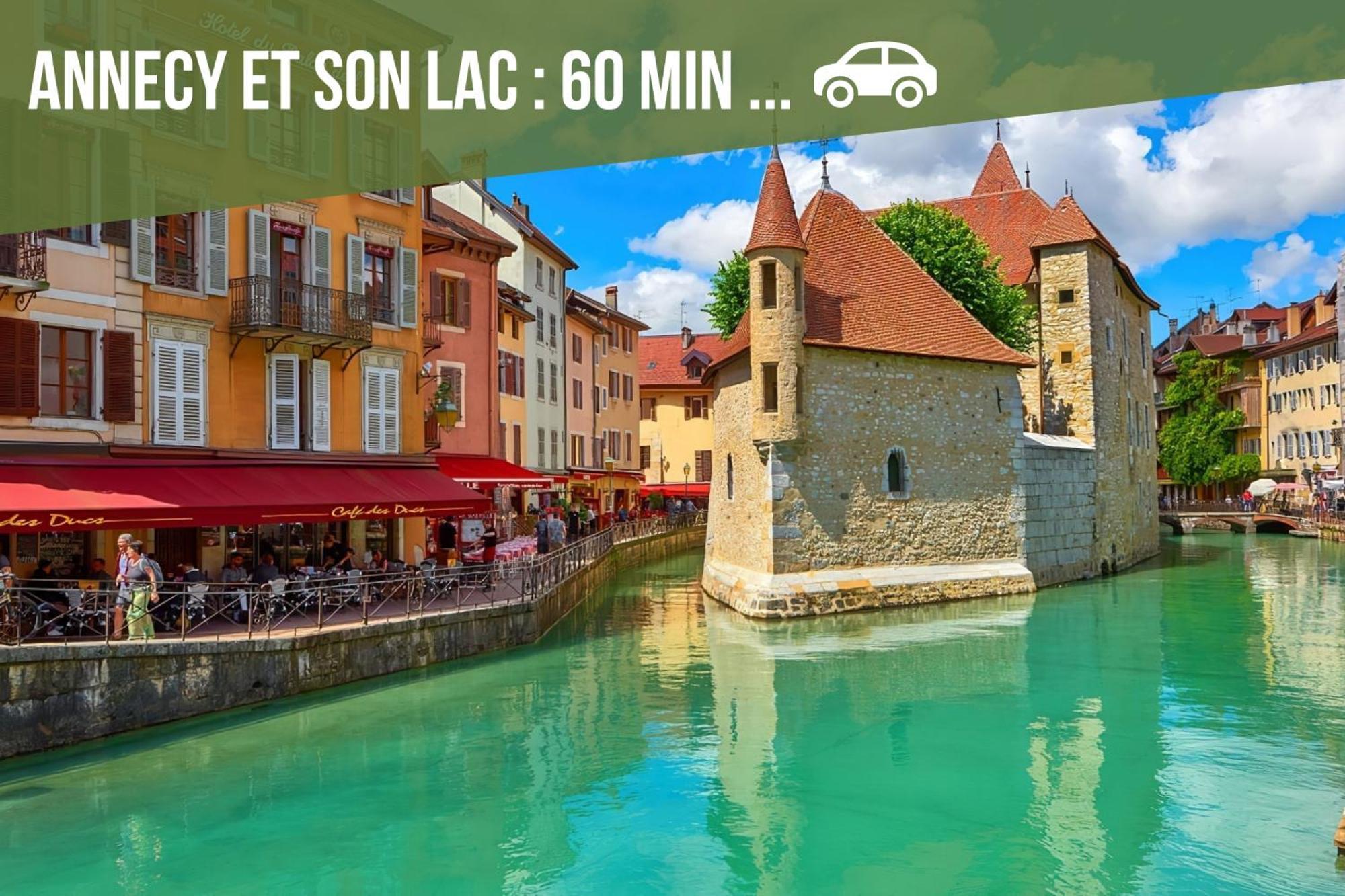 Au Pied Du Chateau- Parking Wifi Jardin - Clg Savoie Freterive Exterior photo